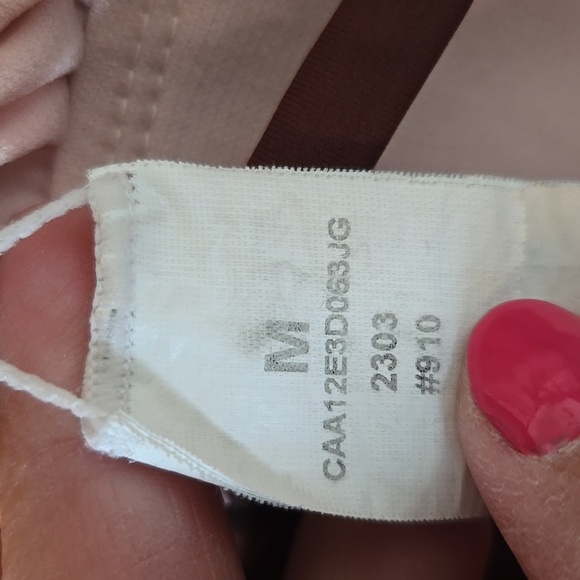 Cupshe Brown And Orange Floral One Piece Swimsuit Size Medium - Picture 8 of 8